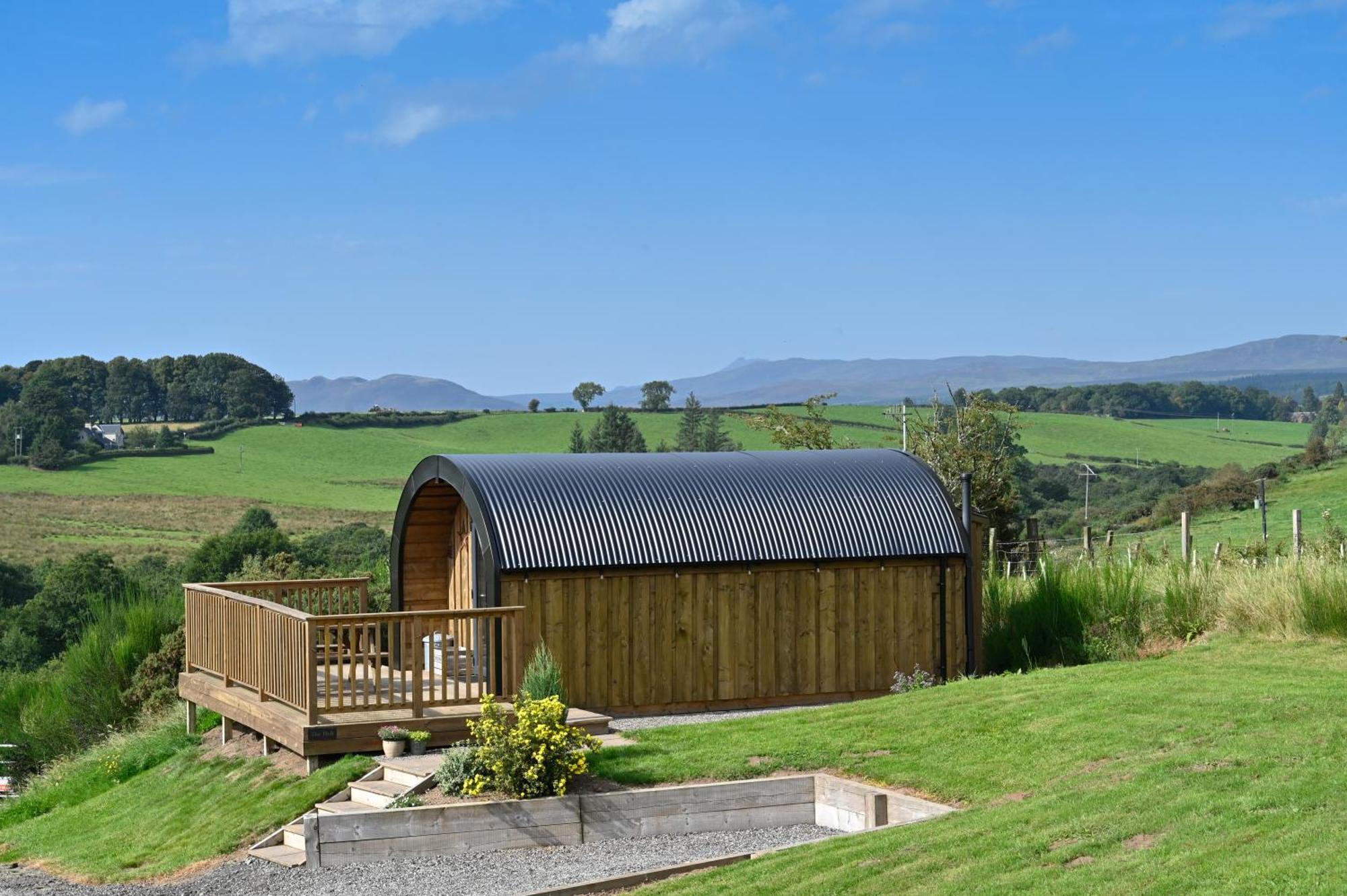 글라스고 Luxury Glamping Pods - The Heft & The Hirsel 아파트 외부 사진