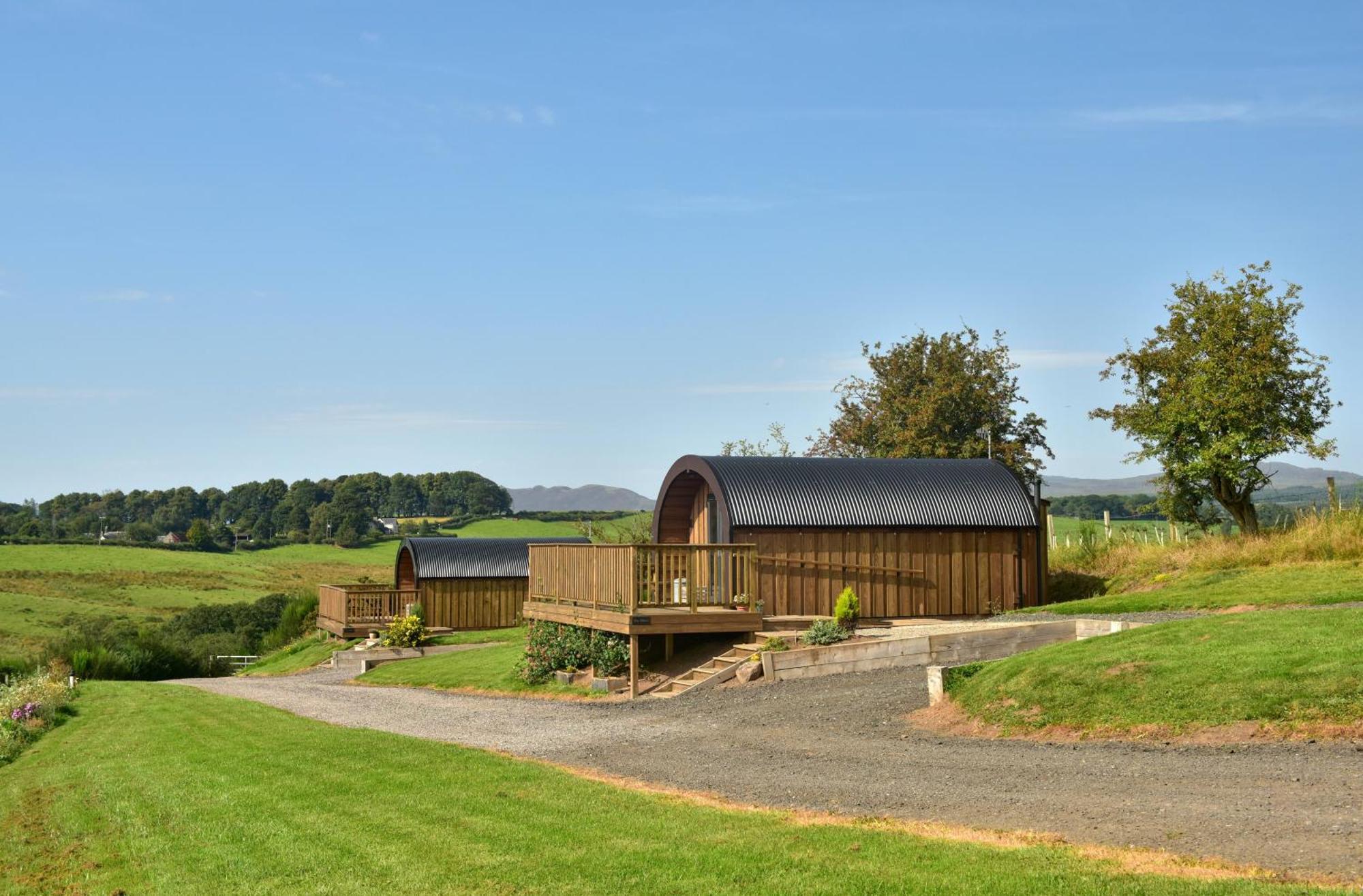 글라스고 Luxury Glamping Pods - The Heft & The Hirsel 아파트 외부 사진